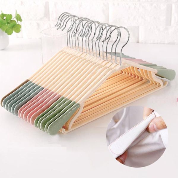 

non-slip plastic clothes hanger coat hanger laundry storage drying