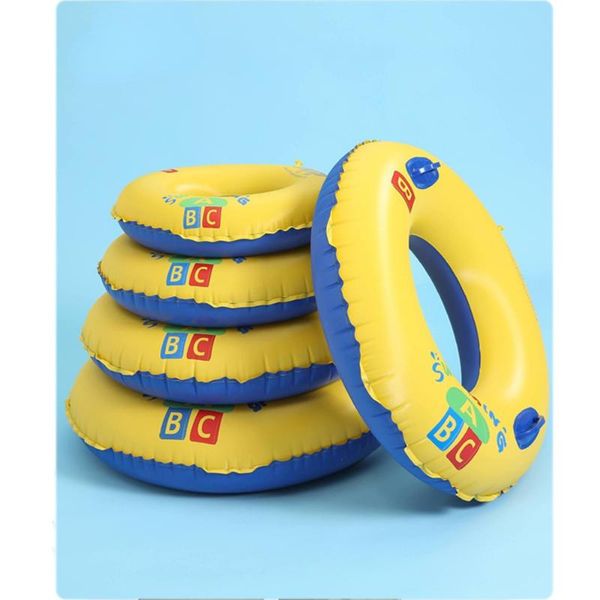 

life vest & buoy inflatable swimming ring pool float for kids mattress circle rubber toys