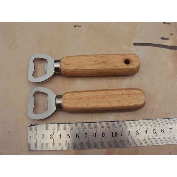 

soda wooden handle beer handheld wine glass cap bottle opener cerative kitchen bar tools