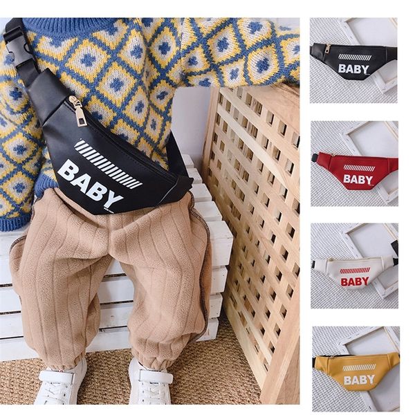 

yoreai baby kidney bag waterproof pu bum bags children's waist pouch belt purse for toddler girl fanny packs for boy banana pack 210317