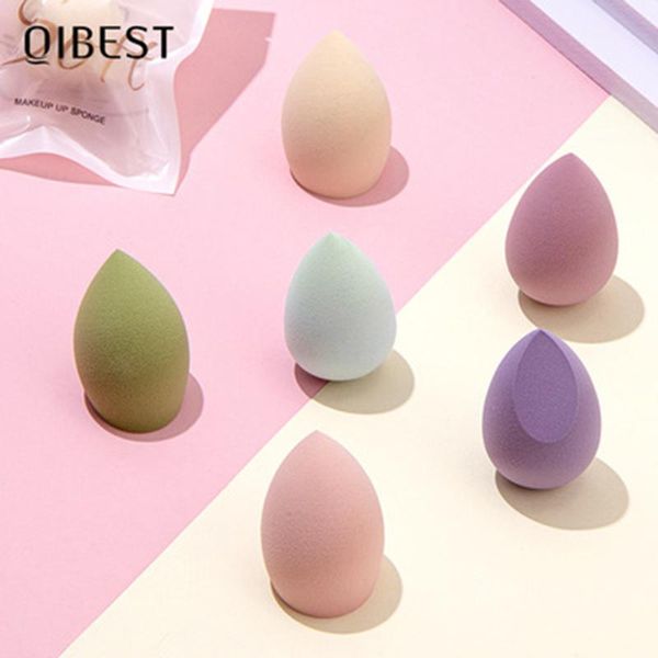 

sponges, applicators & cotton qi professional smooth powder puff dry and wet women foundation tool make up sponge tools makeup 1pcs