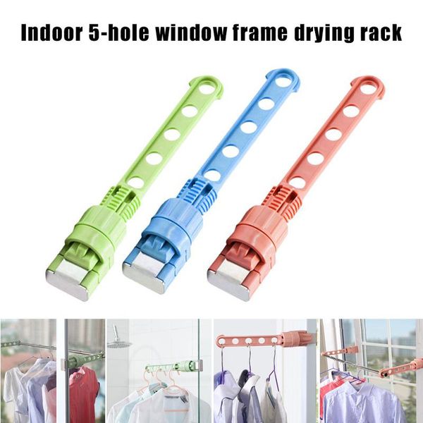 

laundry bags ly indoor drying rack 5-hole window frame travel dormitory hanging rod