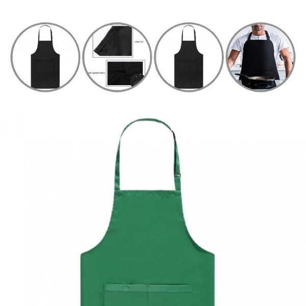 

aprons cooking apron sturdy chef polyester cotton waterproof practical hanging neck