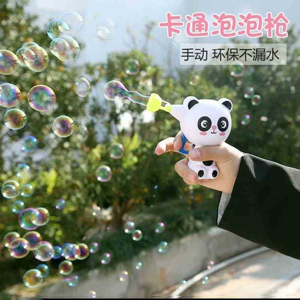 

new inertia cartoon bubble gun blowing bubble water small and gifts in summer