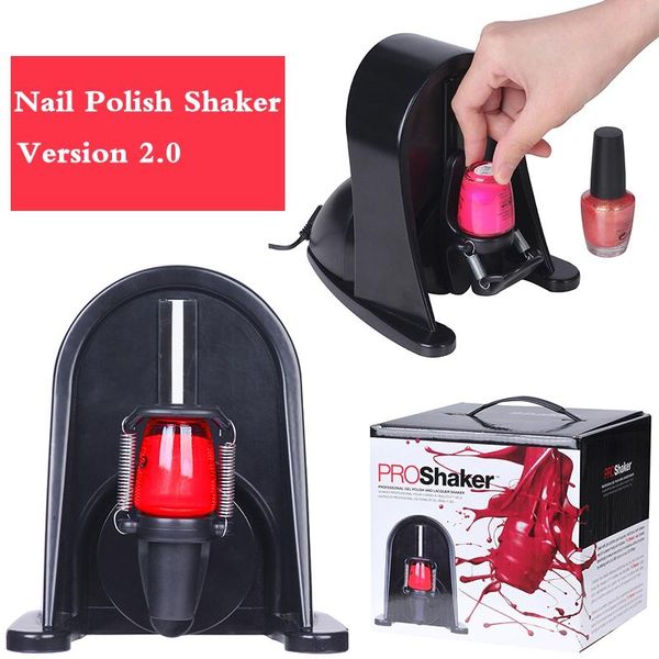 

nail art equipment 360 degree professional gel/nail polish shaker, Silver