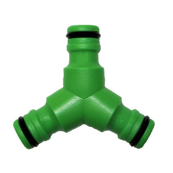 

watering equipments 1 pcs plastic water tap sprinkler 1/2 y shape garden quick connector balcony irrigation