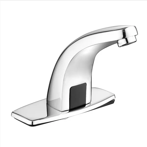 

bathroom sink faucets dr.hakee automatic touch-sensor faucet water saving inductive electric tap coldwater touchless battery power