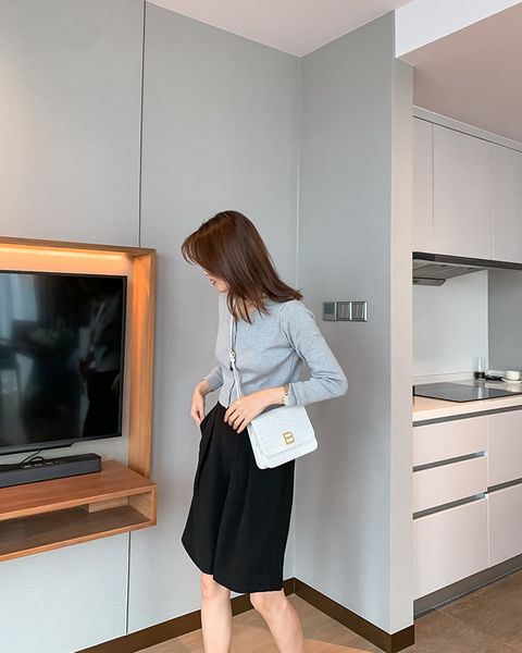 

handbag crocodile new women's messenger bag one shoulder fashion box tofu bag