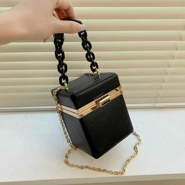 

net red acrylic box bag 2021 korean fashion dign