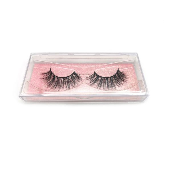 

wholesale 3d faux mink eyelashes natural long lashes make up tools eyelash extension wispy fake lash for beauty