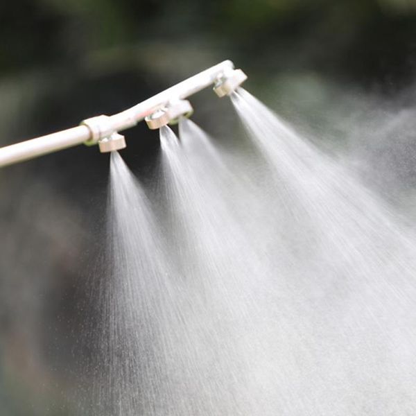 

stainless steel fan ring with 5 nozzle seats sprayer mist fan ring water sprayer fine fog