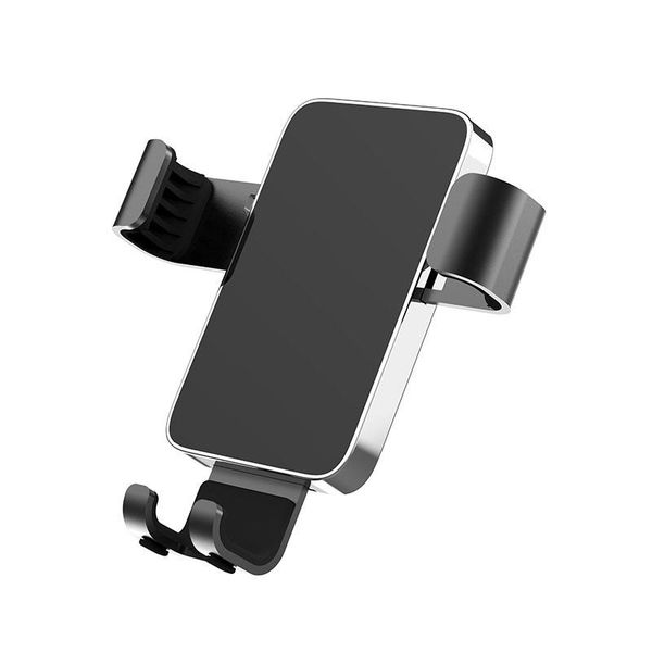 

card holders mobile phone car holder navigation support fixed air outlet universal glass mirror frame in the, Brown;gray