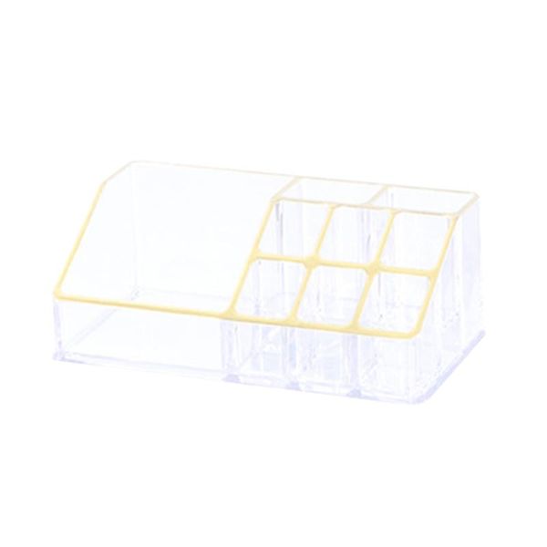 

brush deskhome standing cosmetic storage box large capacity dresser bedroom display makeups multi grid practical