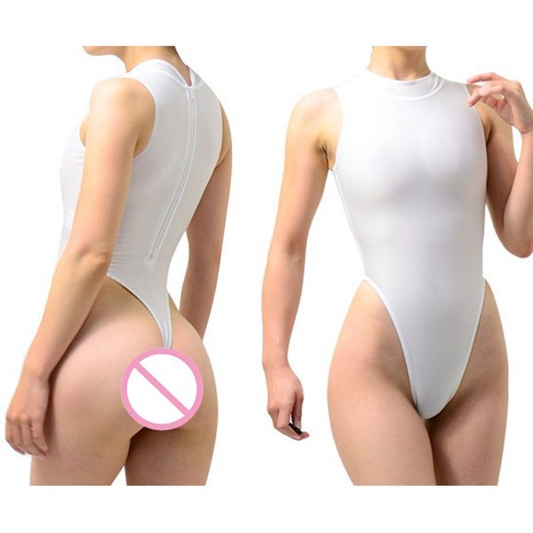 

Sexy One Piece Bodysuit Swimwear High Cut Thong Leotard Erotic Women Underwear Lingerie Body Suits Erotic Lingerie F50