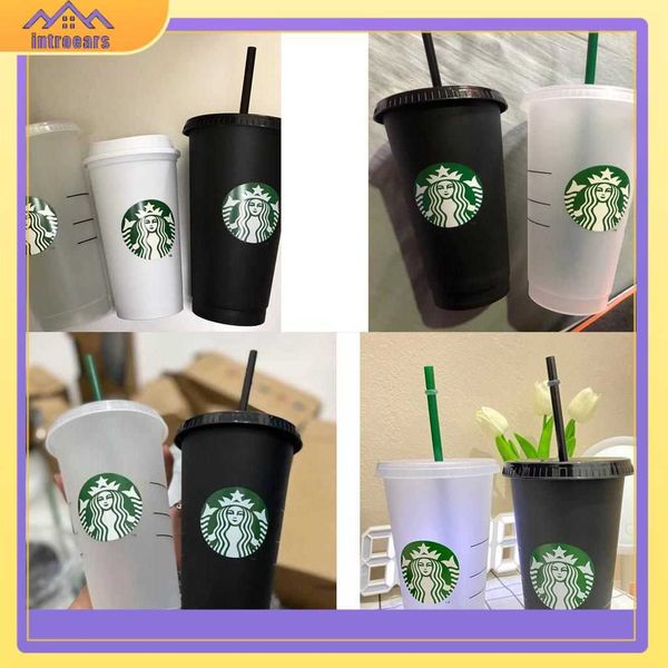 

starbucks cup plastic cup reusable black cup with lid oz summer series gift intro