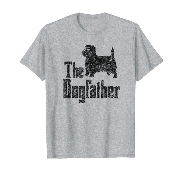 

The Dogfather T-Shirt Cairn Terrier funny dog gift idea, Mainly pictures