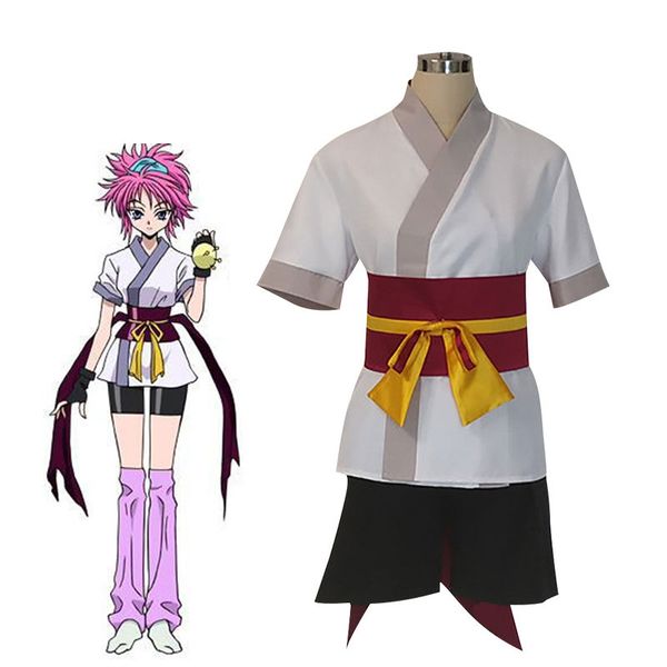 

anime costumes anime hunter x hunter machi komacine cosplay costume phantom troupe halloween carnival suit for women role play, Black