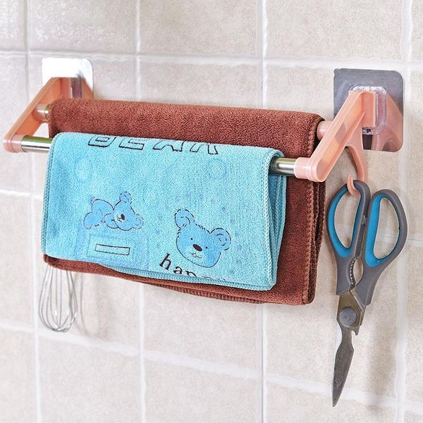

towel racks wall mounted stainless steel bathroom rack brushed shelf holder