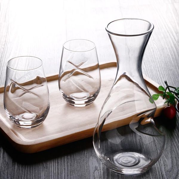 

special shaped whisky glass egg type glass cup 350ml vodka spirits thumb mug wine set drink set bar drinkware