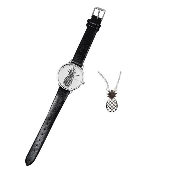 

wristwatches quartz women watches bracelet set flowers ladies watch casual leather w simple, Slivery;brown