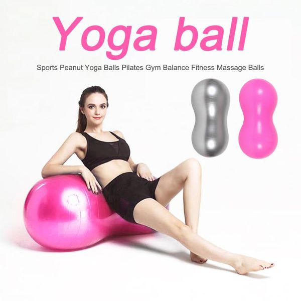 

peanut massage ball fascia yoga body fitness relieve pain massage pvc equipment for effective working-out accessories