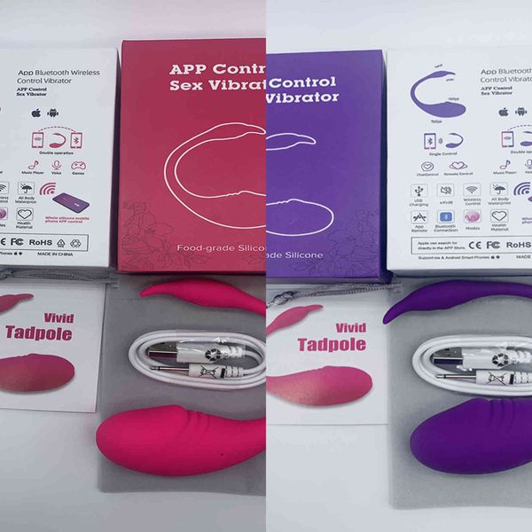 Nxy Vibradores Novo Bluetooth para mulheres app sem fio controle remoto dildo feminino vibrador de longa distância ovo vibrando brinquedos sexuais 1119