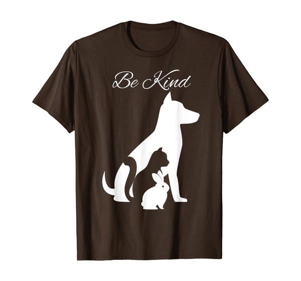 

be kind to animals spread kindness matters not cruelty shirt, White;black
