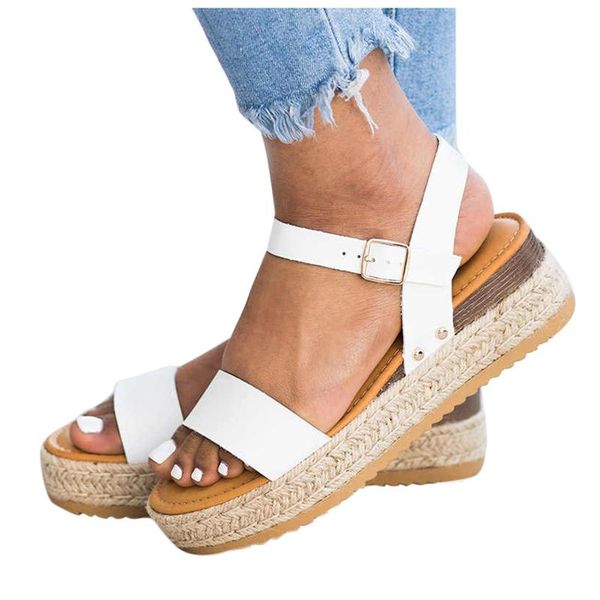 

sandals womens casual high heels sandal ladies wedges thick bottom shoes woman women platform mules slipperleisure summer, Black