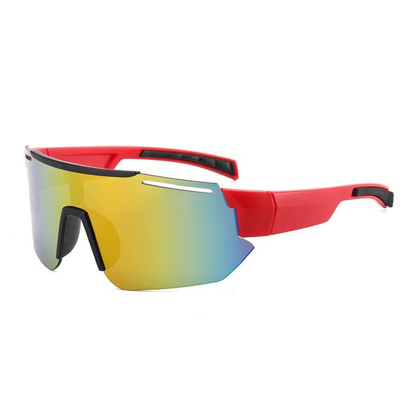 

2021 new designers mens womens cycling frameless sunglasses outdoor sport uv 400 eyewear riding goggles windproof sunglass, White;black