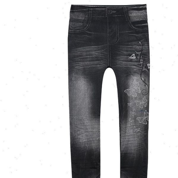 

woman leggings women leggings jeggings fashion denim look fit  new drop shipping good quality, Black