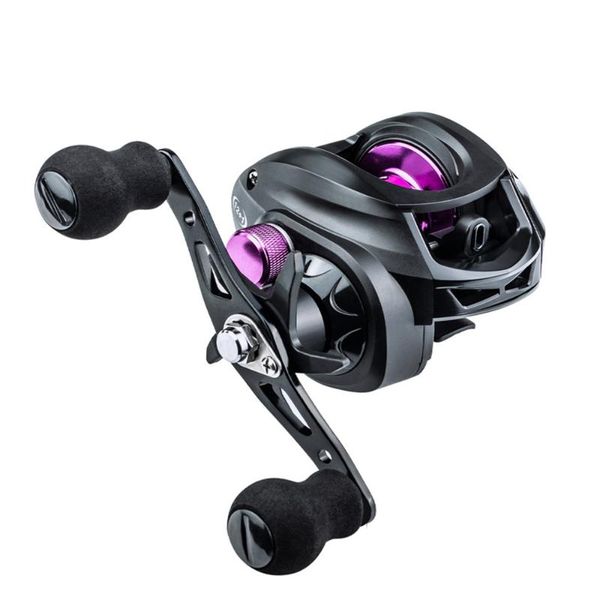 

baitcasting reels fishing reel metal spool 18+1bb 10kg/22lb max drag force speed ratio 7.2:1 magnetic casting