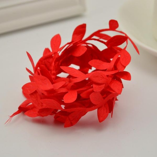 

6 meters 11 colors silk rattan artificial flowers home decoration wedding diy wreath leaves vine stamens for flowers han qylgwz