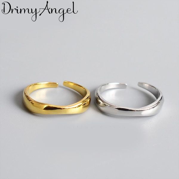 

trendy charm twist chains rings for women men boho knuckle party rings punk cocktail jewelry girls gift anillos, Slivery;golden