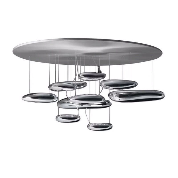 

ceiling lights led luster indoor lighting lamps fixtures metal luminary mercury suspend decoration fixture