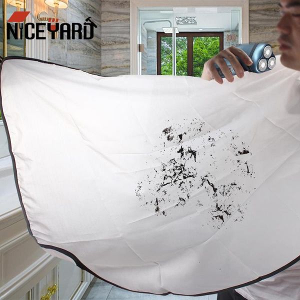 

aprons bibs hair shave apron male black beard shaving bathroom care clean