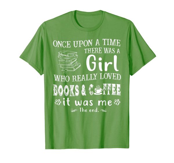 

There Was A Girl Who Really Loved Books Coffee T-shirt, Mainly pictures