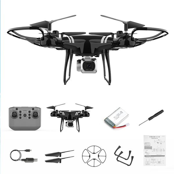 KY101 4K mini drone wifi rc quadcopter com HD câmera altitude segure fpv helicóptero uma tecla retorno profissional drônico fácil de controlar