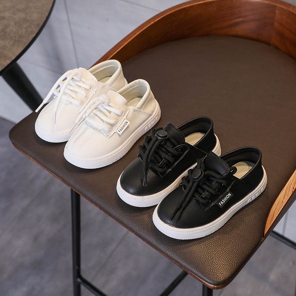 

baby sneakers kids shoes casual girls footwear children spring autumn leather boys moccasins soft wear b7834, Black;red