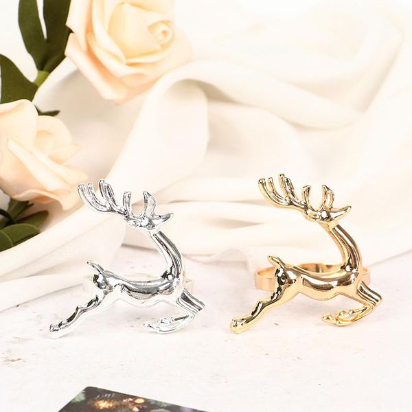 

napkin rings christmas holder deer ring bar restaurant party dinner