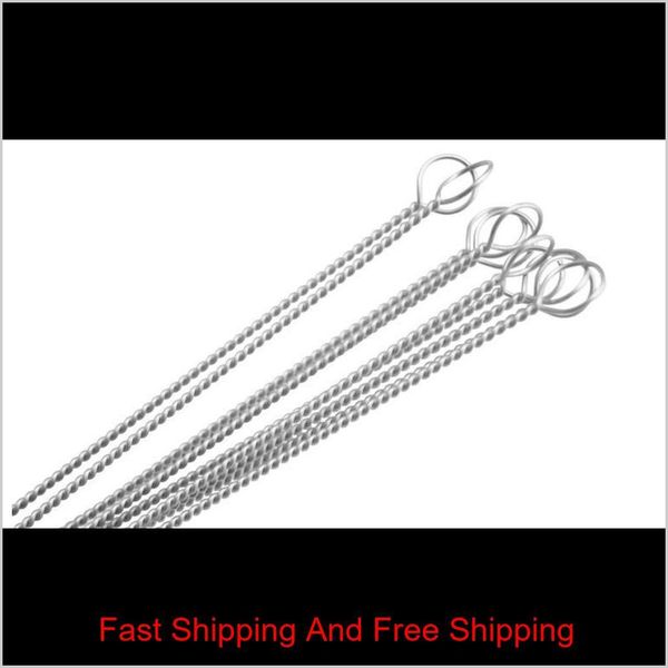 

cleaning brushes nylon straw feeding bottle cleaners stainless steel cleaning brush drinking pipe cleaner qylelr five2010