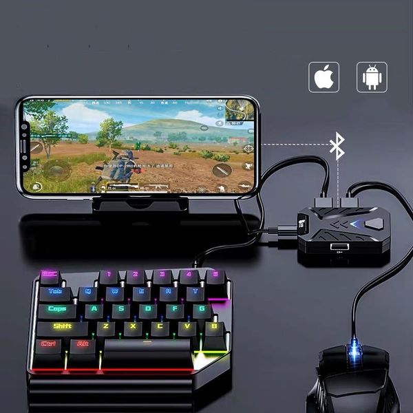 

game controllers & joysticks mobile keyboard and mouse adapter, of controller converter wired/wireless for less than 13.4)
