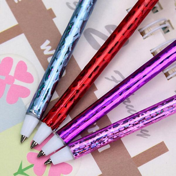 

5 pcs rose ballpoint pen random color flowers rose ball pen decoration ballpoint 0.7 mm office or school zmonh, Blue;orange
