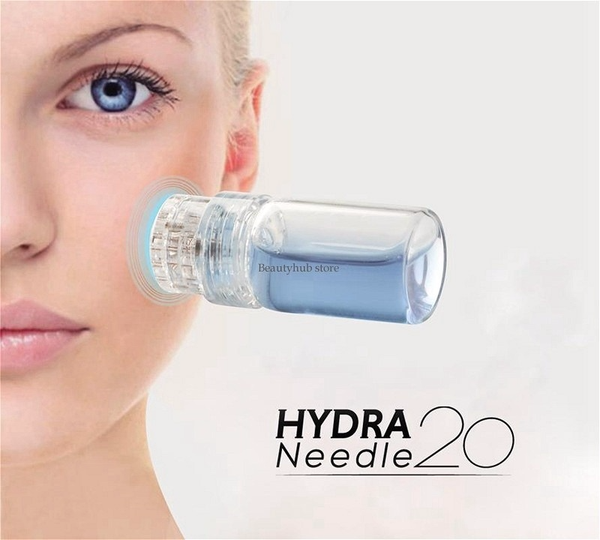 Macchina dimagrante Portatile Hydra Aghi Micro Aghi Applicatore Bottiglia di Vetro Siero Nella Pelle Riutilizzabile Ringiovanimento Anti-Aging Microneedles # 002