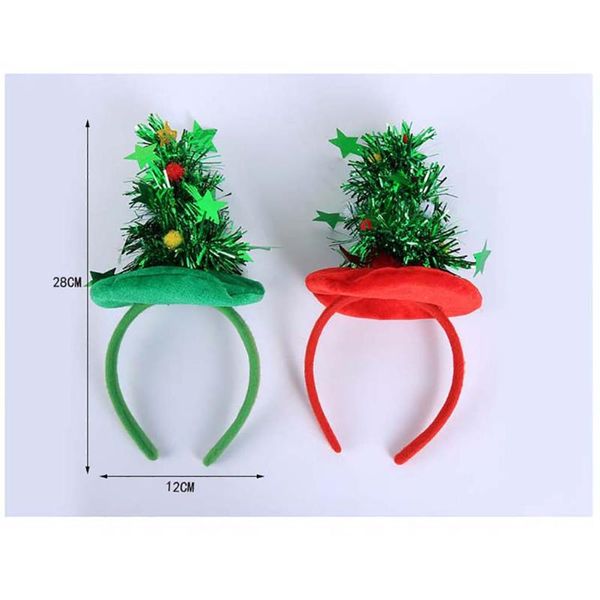 

christmas decorations creative headband tree holiday party accessory hairband hair hoop costume accessories props