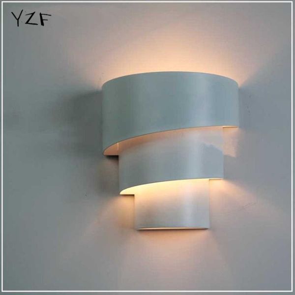 

wall lamp indoor iron light moderm white and black e27 for restaurant coffee shop bedroom