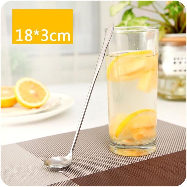 

spoons stainless steel cocktail stirrer long-handled bar stirring