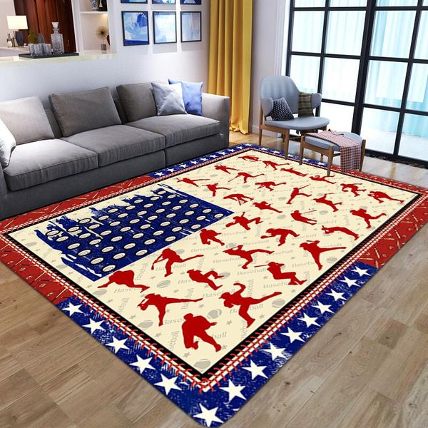 

carpets 3d human shadow pattern kids bedroom floor mat child play memory foam bedside area rugs geometric living room carpet