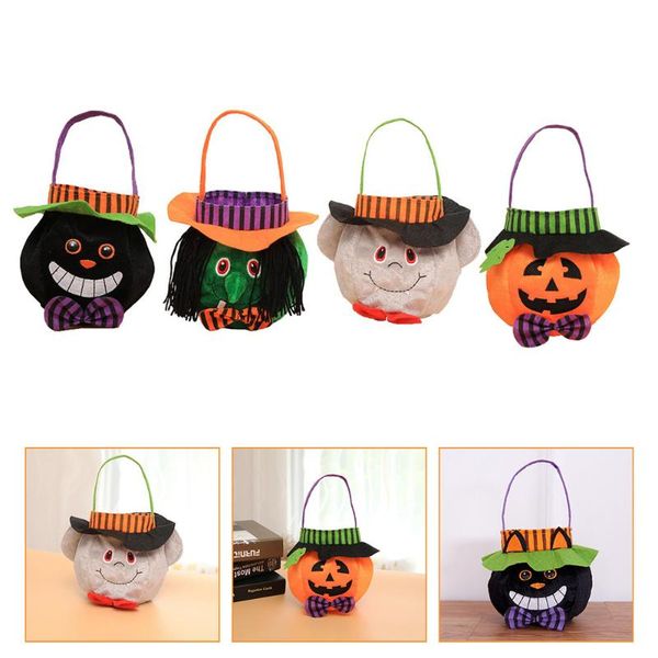 

gift wrap 4pcs candy bags trick treat costume party decoration