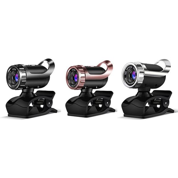

480p computer cameras with built-in hd microphone clip-on digital