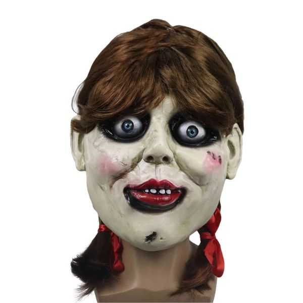 

mask film and television annabelle 3 headgear ghost doll home cosplay